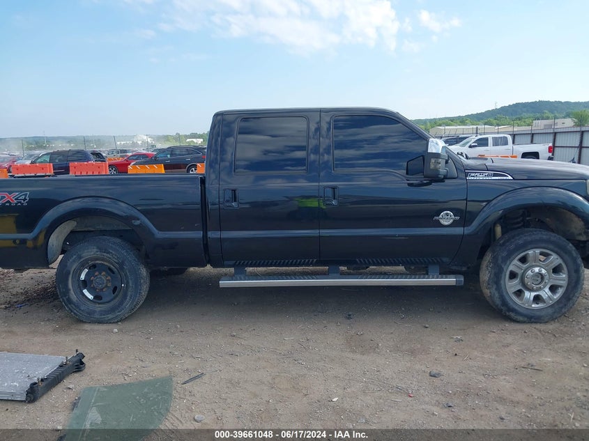 2012 Ford F-250 Lariat VIN: 1FT7W2BT2CEB91914 Lot: 39661048