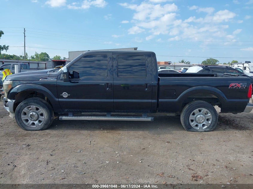 2012 Ford F-250 Lariat VIN: 1FT7W2BT2CEB91914 Lot: 39661048