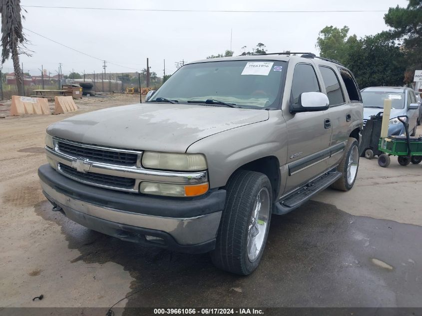 2001 Chevrolet Tahoe Ls VIN: 1GNEC13T71R226971 Lot: 39661056