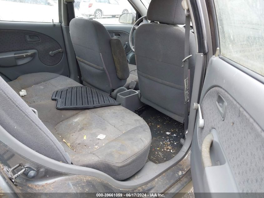 2005 Kia Rio VIN: KNADC125956363163 Lot: 39661059