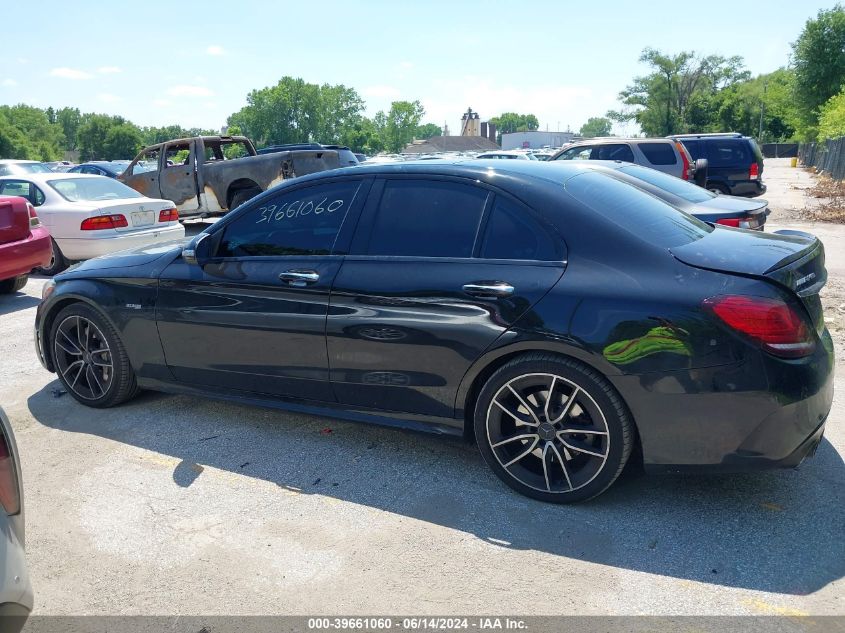 2019 Mercedes-Benz Amg C 43 4Matic VIN: 55SWF6EB8KU304122 Lot: 39661060