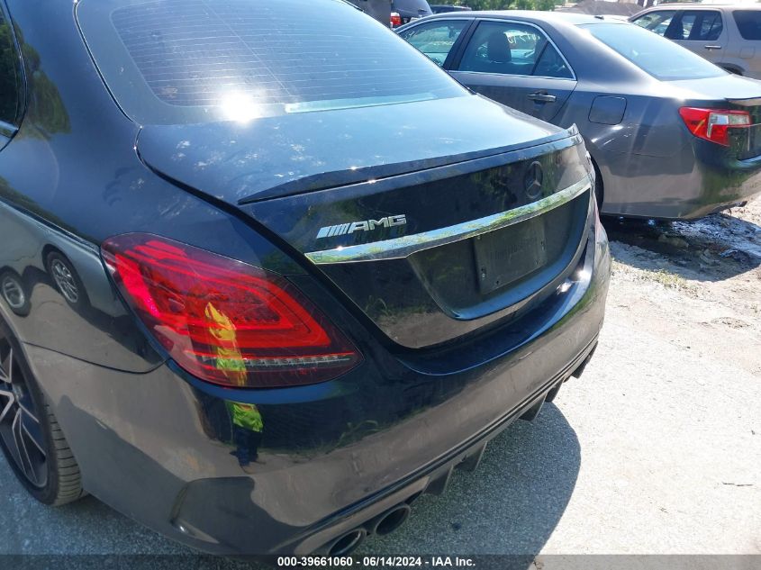 2019 Mercedes-Benz Amg C 43 4Matic VIN: 55SWF6EB8KU304122 Lot: 39661060
