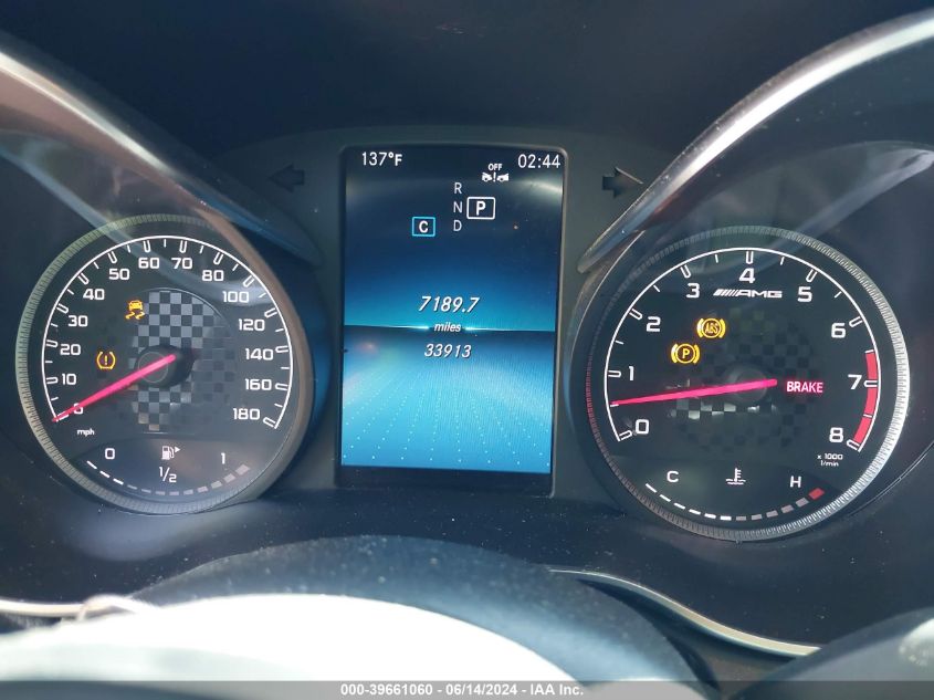 2019 Mercedes-Benz Amg C 43 4Matic VIN: 55SWF6EB8KU304122 Lot: 39661060