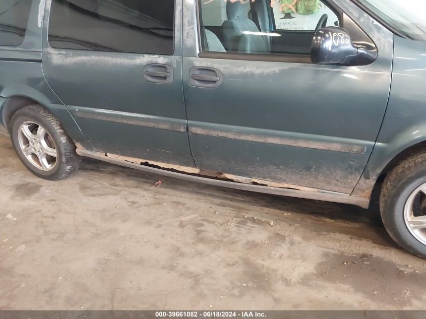 2007 Chevrolet Uplander Ls VIN: 1GNDV23107D126906 Lot: 39661082