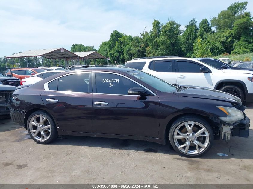 2012 Nissan Maxima 3.5 Sv VIN: 1N4AA5AP3CC852345 Lot: 39661098