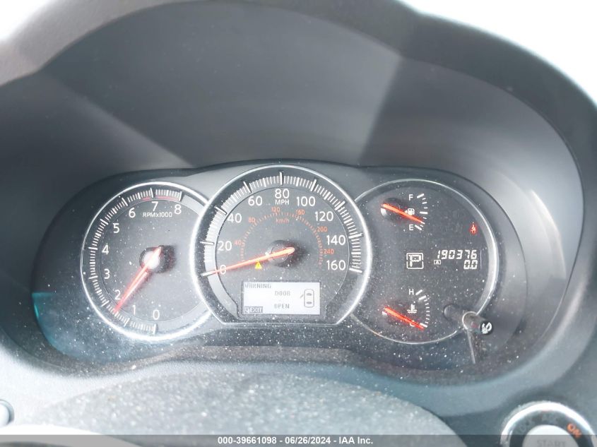 2012 Nissan Maxima 3.5 Sv VIN: 1N4AA5AP3CC852345 Lot: 39661098