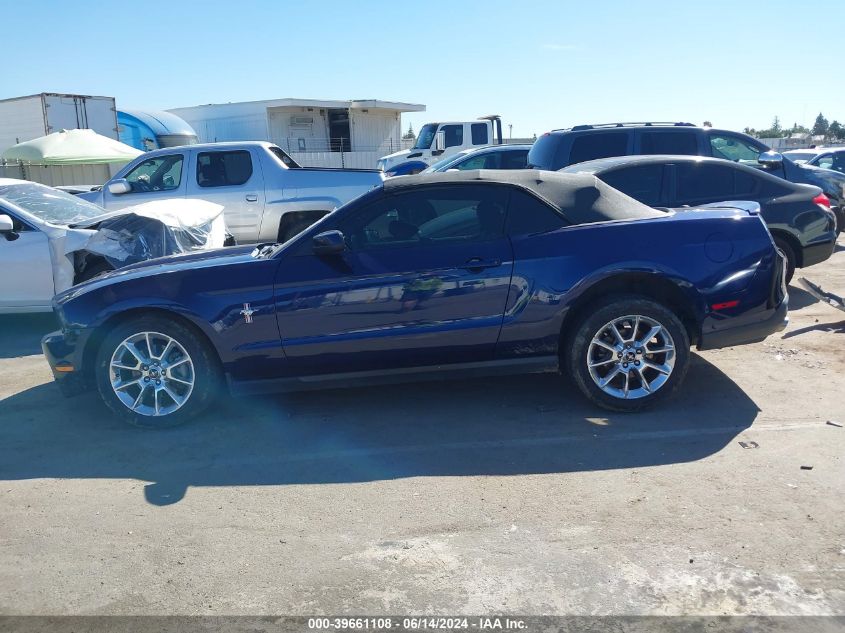 2011 Ford Mustang V6 Premium VIN: 1ZVBP8EM0B5140910 Lot: 39661108