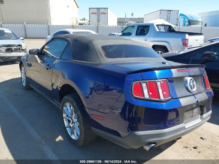 2011 Ford Mustang V6 Premium VIN: 1ZVBP8EM0B5140910 Lot: 39661108