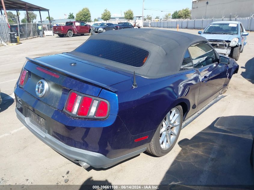 2011 Ford Mustang V6 Premium VIN: 1ZVBP8EM0B5140910 Lot: 39661108