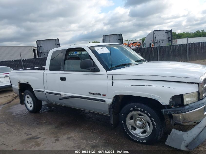 1998 Dodge Ram 1500 St VIN: 1B7HC13Z4WJ143708 Lot: 39661123