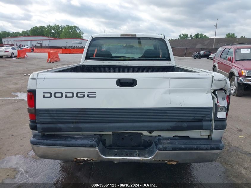 1998 Dodge Ram 1500 St VIN: 1B7HC13Z4WJ143708 Lot: 39661123