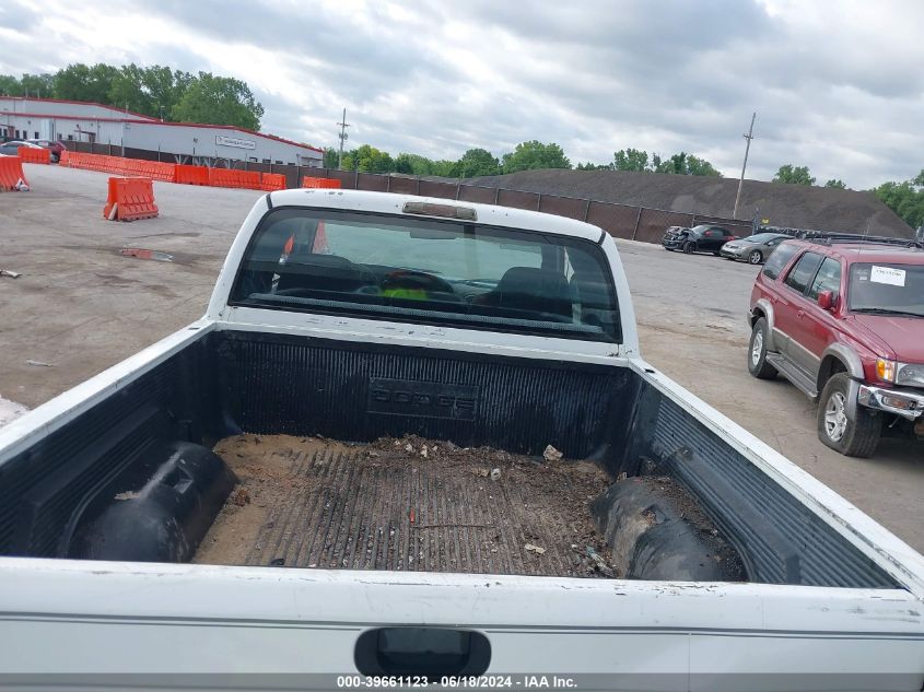 1998 Dodge Ram 1500 St VIN: 1B7HC13Z4WJ143708 Lot: 39661123