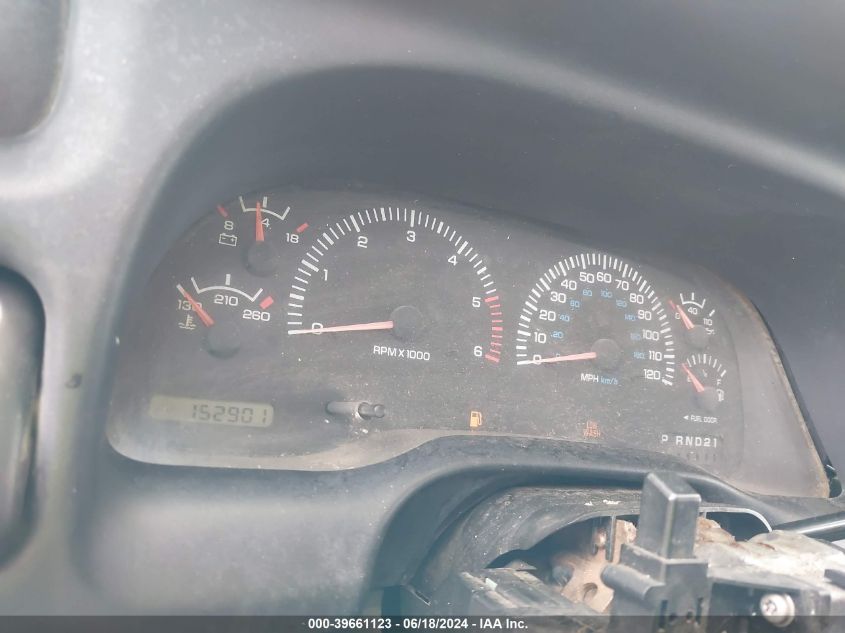 1998 Dodge Ram 1500 St VIN: 1B7HC13Z4WJ143708 Lot: 39661123