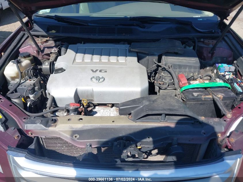 2009 Toyota Avalon Limited VIN: 4T1BK36B69U351137 Lot: 39661136