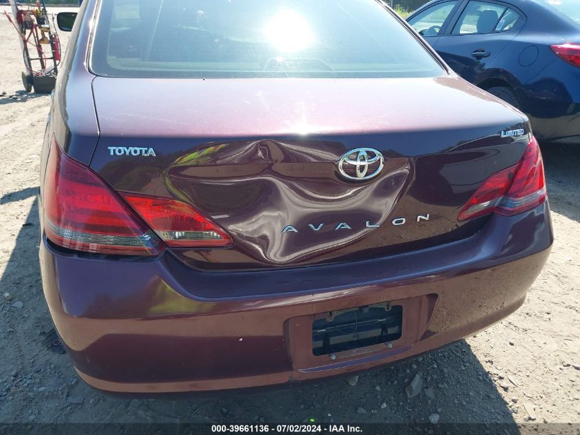 2009 Toyota Avalon Limited VIN: 4T1BK36B69U351137 Lot: 39661136