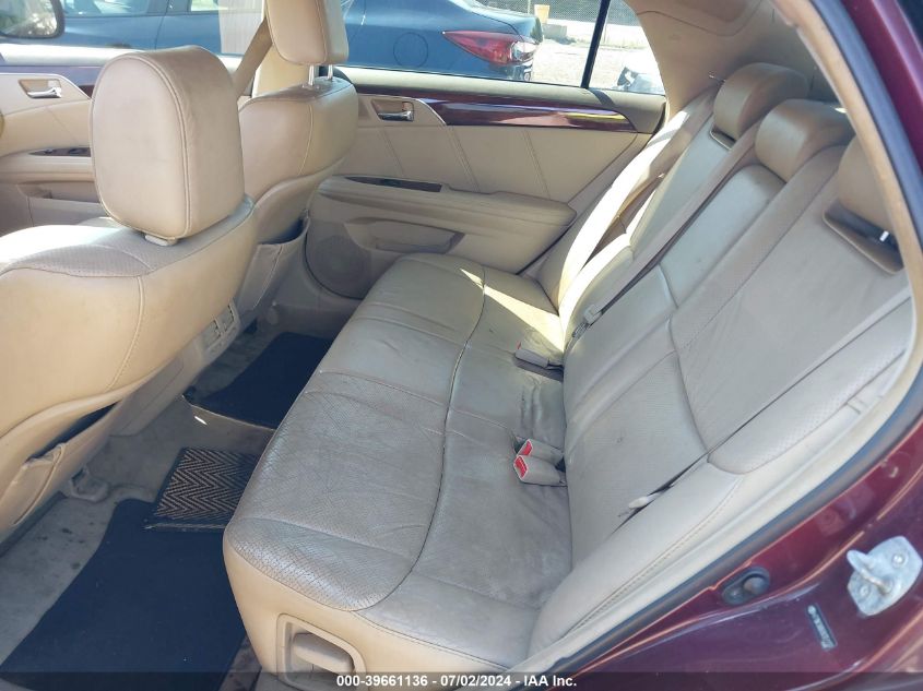 2009 Toyota Avalon Limited VIN: 4T1BK36B69U351137 Lot: 39661136