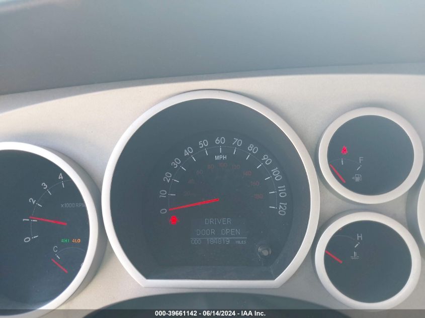 2007 Toyota Tundra Limited 4.7L V8 VIN: 5TFBT58187X005331 Lot: 39661142