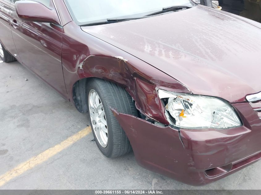 2006 Toyota Avalon Touring VIN: 4T1BK36B36U161212 Lot: 39661155