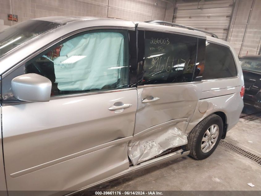 2008 Honda Odyssey Ex-L VIN: 5FNRL38678B084596 Lot: 39661176