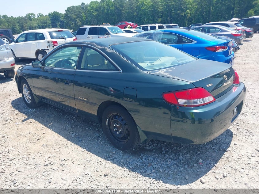 1999 Toyota Camry Solara Sle VIN: 2T1CF22P1XC127759 Lot: 39661188