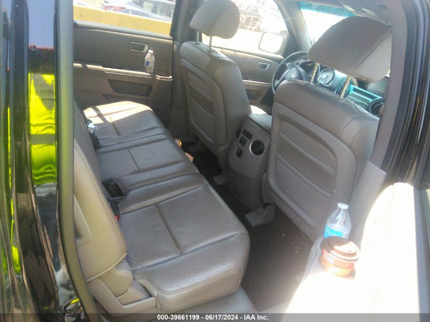 2011 Honda Pilot Ex-L VIN: 5FNYF4H79BB052161 Lot: 39661199