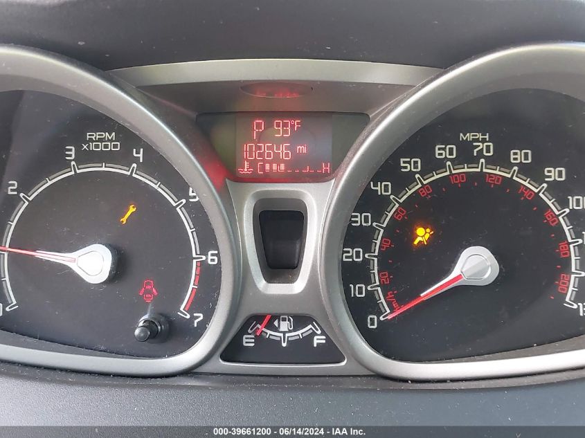 2013 Ford Fiesta Se VIN: 3FADP4EJ6DM109092 Lot: 39661200