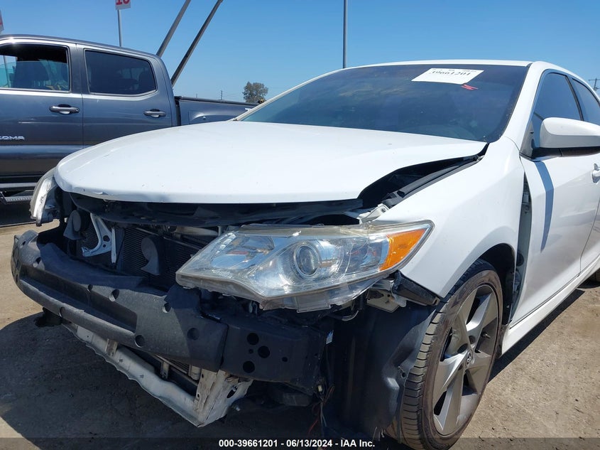 2014 Toyota Camry Se V6 VIN: 4T1BK1FK1EU546352 Lot: 39661201