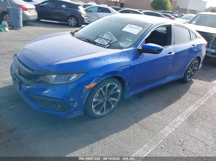 2019 HONDA CIVIC SPORT - 2HGFC2F85KH578749