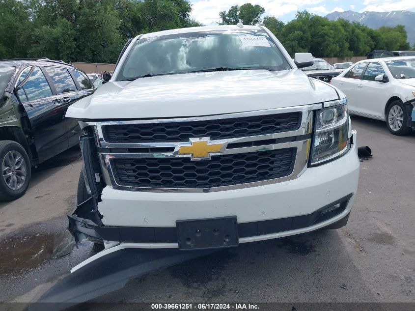 2019 Chevrolet Tahoe Lt VIN: 1GNSKBKC4KR400896 Lot: 39661251