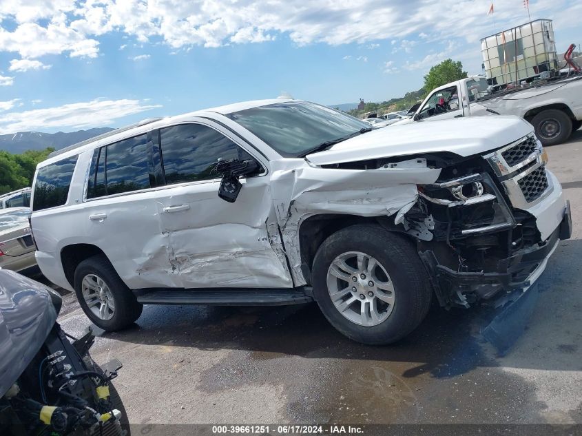 2019 Chevrolet Tahoe Lt VIN: 1GNSKBKC4KR400896 Lot: 39661251