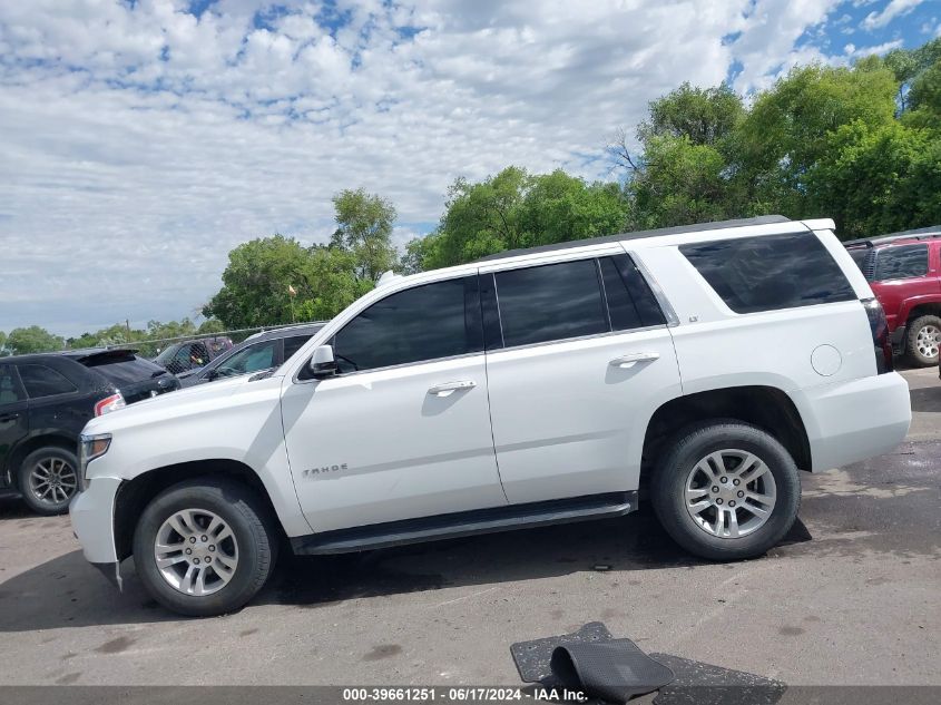 2019 Chevrolet Tahoe Lt VIN: 1GNSKBKC4KR400896 Lot: 39661251