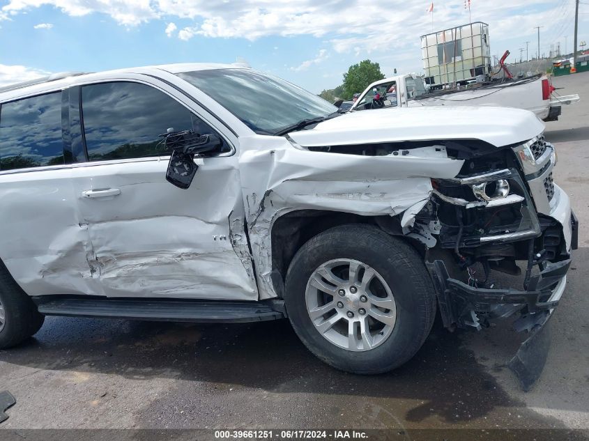2019 Chevrolet Tahoe Lt VIN: 1GNSKBKC4KR400896 Lot: 39661251