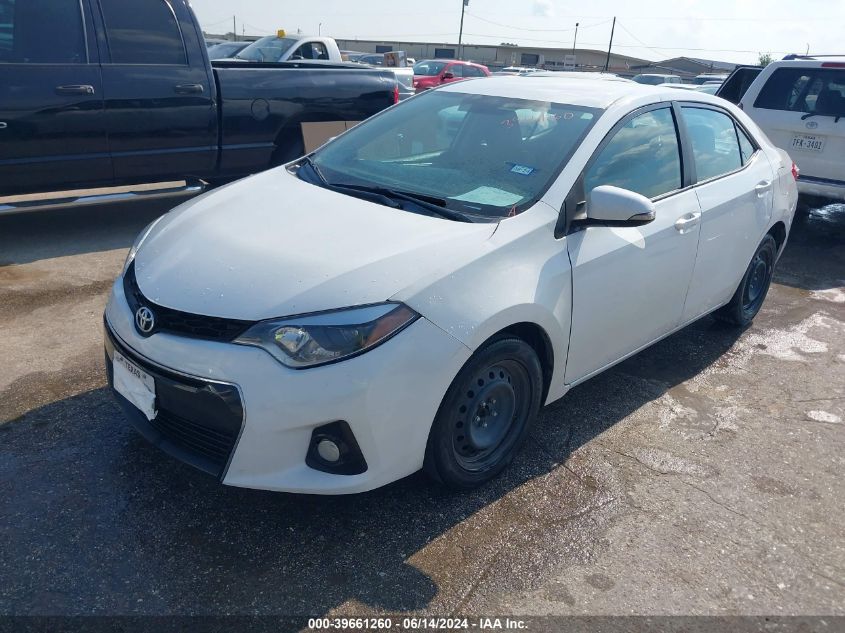 2016 Toyota Corolla S VIN: 5YFBURHEXGP465905 Lot: 39661260