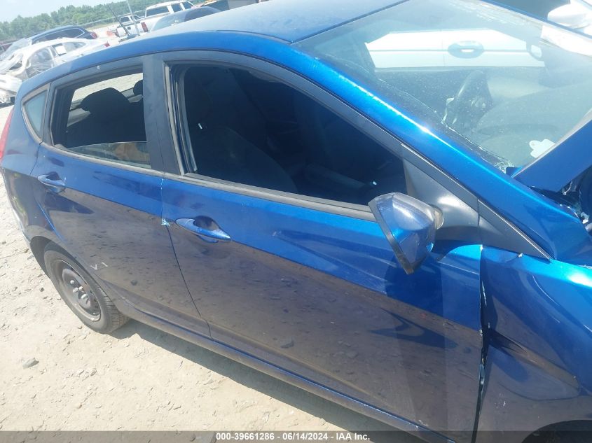 2016 Hyundai Accent Se VIN: KMHCT5AE4GU251954 Lot: 39661286