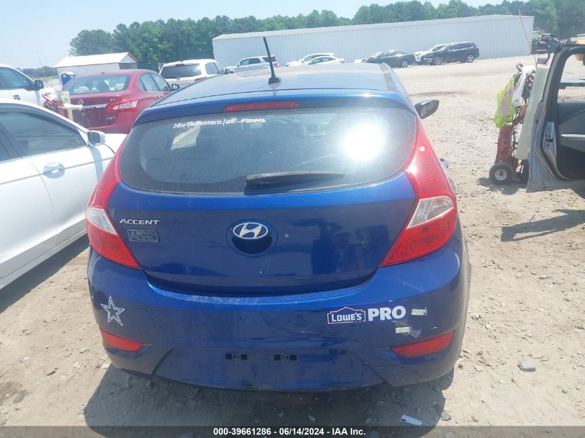2016 Hyundai Accent Se VIN: KMHCT5AE4GU251954 Lot: 39661286