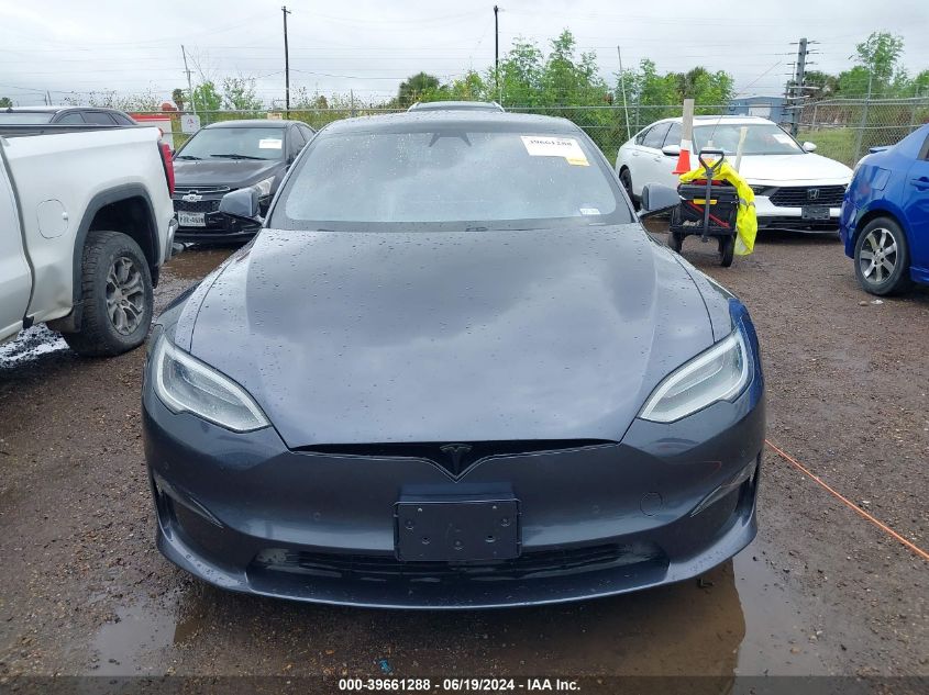 2021 Tesla Model S Long Range Dual Motor All-Wheel Drive VIN: 5YJSA1E54MF438950 Lot: 39661288