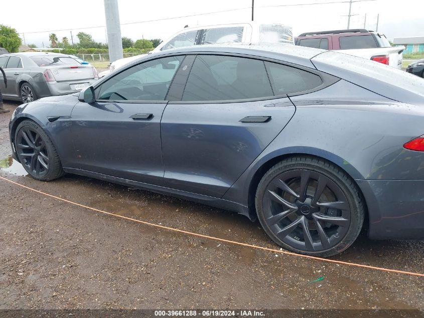 2021 Tesla Model S Long Range Dual Motor All-Wheel Drive VIN: 5YJSA1E54MF438950 Lot: 39661288