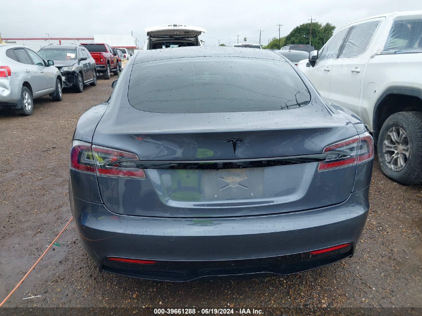 2021 Tesla Model S Long Range Dual Motor All-Wheel Drive VIN: 5YJSA1E54MF438950 Lot: 39661288