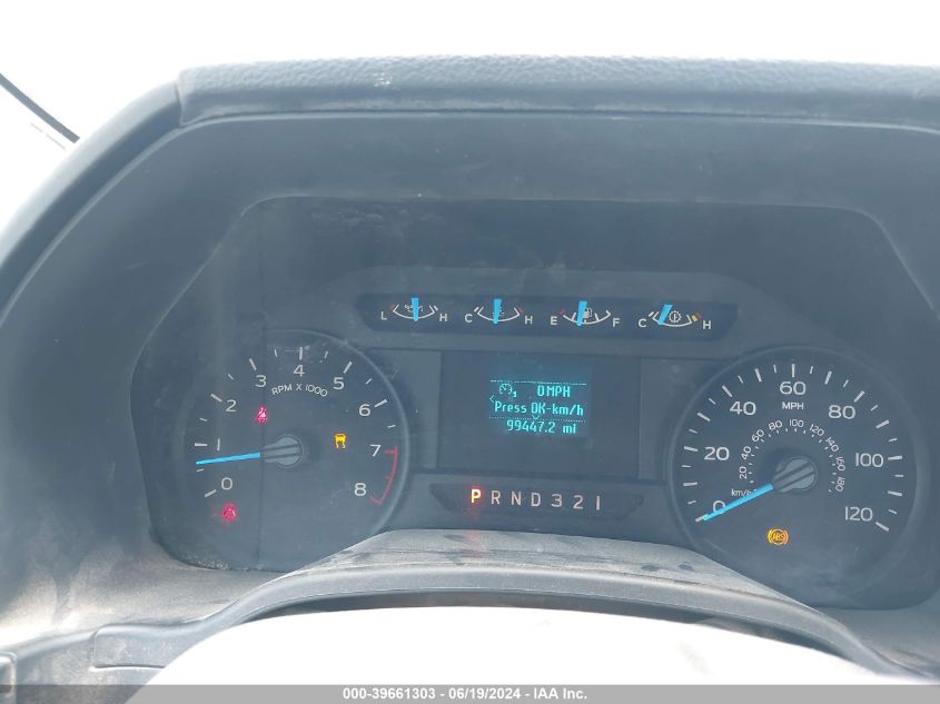 2017 Ford F-150 Xl VIN: 1FTMF1C81HKE07350 Lot: 39661303