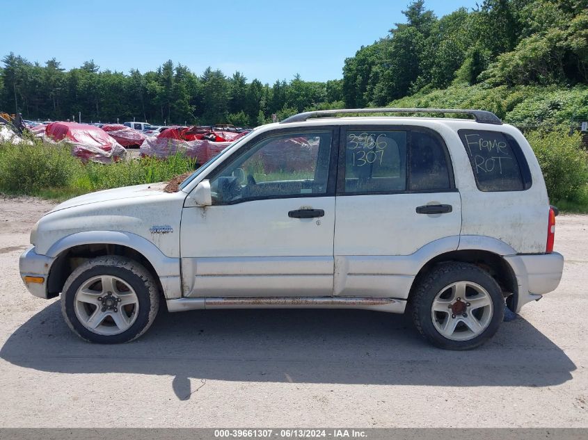 2003 Suzuki Grand Vitara VIN: JS3TD62V134105870 Lot: 39661307