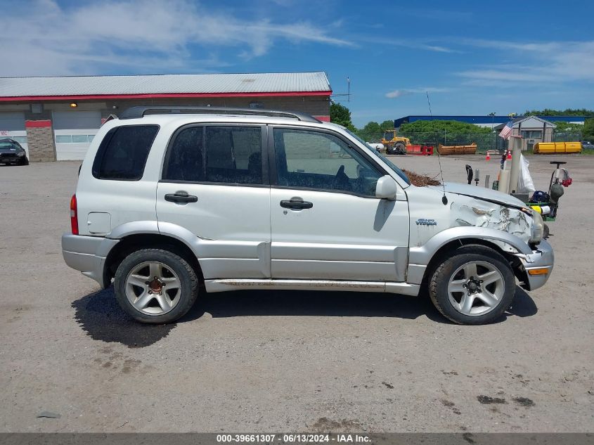 2003 Suzuki Grand Vitara VIN: JS3TD62V134105870 Lot: 39661307