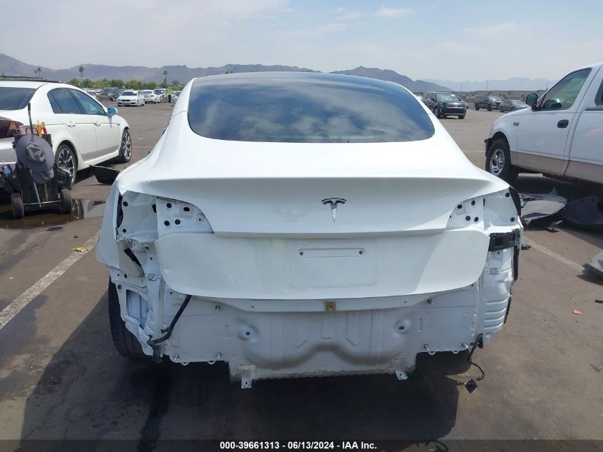 2021 Tesla Model 3 Standard Range Plus Rear-Wheel Drive VIN: 5YJ3E1EA7MF922648 Lot: 39661313