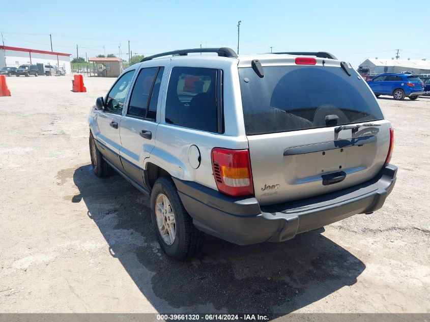 2004 Jeep Grand Cherokee Laredo VIN: 1J4GW48S74C253454 Lot: 39661320