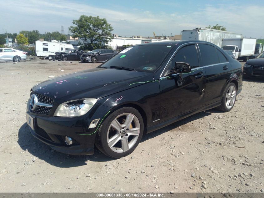 2009 Mercedes-Benz C 300 Luxury 4Matic/Sport 4Matic VIN: WDDGF81XX9F212119 Lot: 39661335