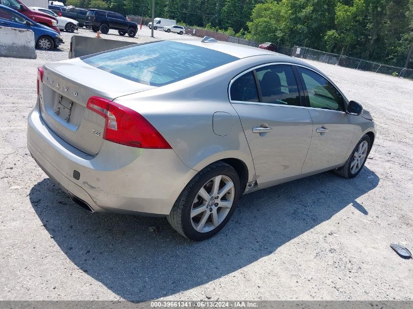 2016 Volvo S60 T5 Drive-E Premier VIN: YV126MFK4G2391475 Lot: 39661341