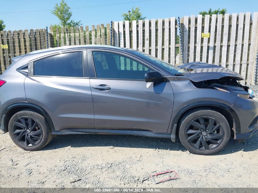 2021 Honda Hr-V Awd Sport VIN: 3CZRU6H12MM753764 Lot: 39661360