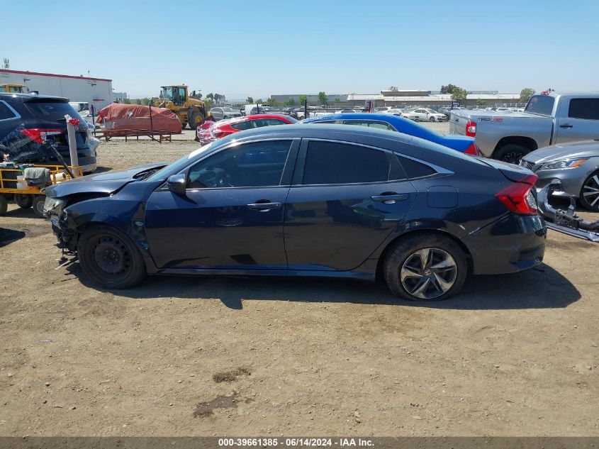 2019 Honda Civic Lx VIN: 2HGFC2F66KH508708 Lot: 39661385
