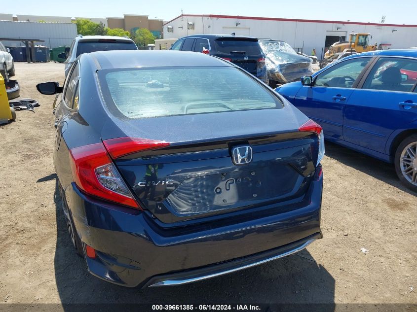 2019 Honda Civic Lx VIN: 2HGFC2F66KH508708 Lot: 39661385