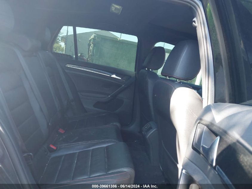 2015 Volkswagen Golf Gti 2.0T Se 4-Door VIN: 3VW4T7AU9FM014579 Lot: 39661386