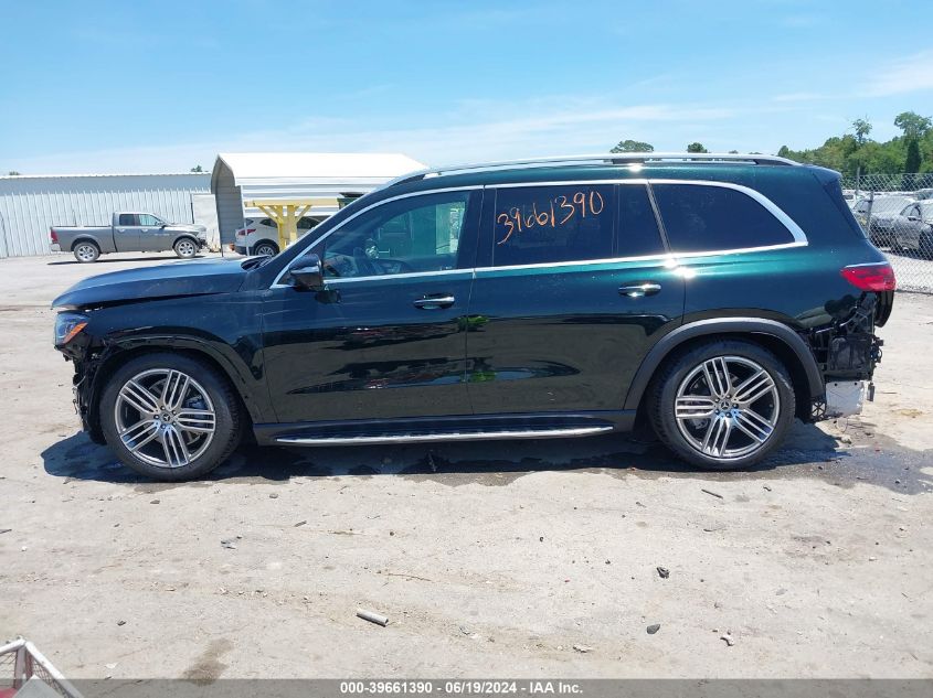 2024 Mercedes-Benz Gls 450 4Matic VIN: 4JGFF5KE1RB114732 Lot: 39661390